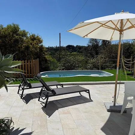 Corps De Ferme Et A La Campagne Avec Piscine Dans Un Verger Vakantiehuis Pechão